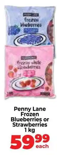 Food Lover's Market Penny Lane Frozen Blueberries or Strawberries offer