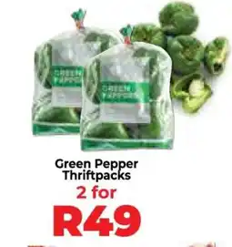 Food Lover's Market Green Pepper Thriftpacks offer