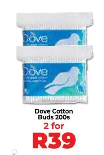 Food Lover's Market Dove Cotton Buds 200s offer