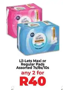 Food Lover's Market Lil-Lets Maxi or Regular Pads offer