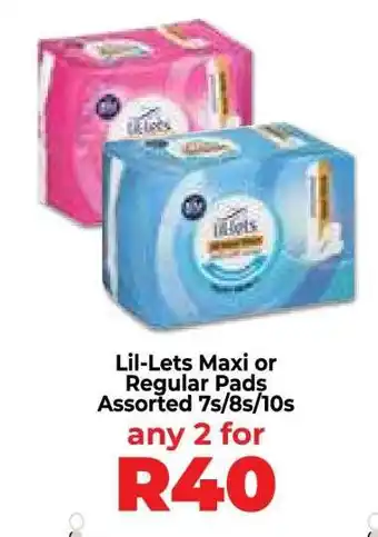 Food Lover's Market Lil-Lets Maxi or Regular Pads offer