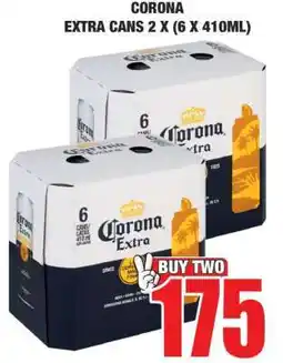 Boxer CORONA EXTRA CANS 2 X (6 X 410ML) offer