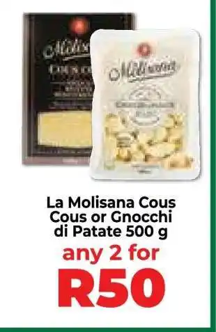 Food Lover's Market La Molisana Cous Cous or Gnocchi di Patate 500 g offer