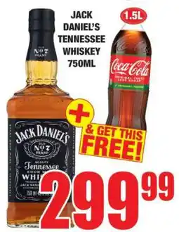 Boxer Jack Daniel's Tennessee Whiskey 750ml offer