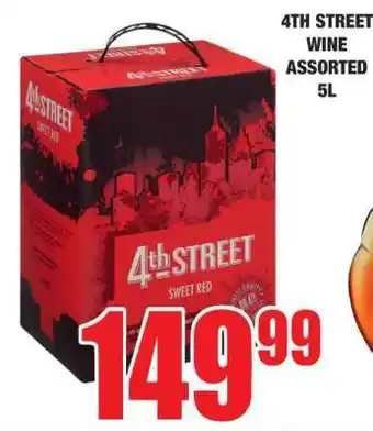 Boxer 4TH STREET Wine Assorted 5L offer