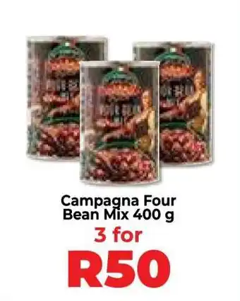 Food Lover's Market Campagna Four Bean Mix 400 g offer