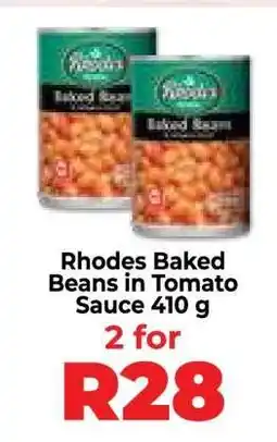 Food Lover's Market Rhodes Baked Beans in Tomato Sauce 410 g offer