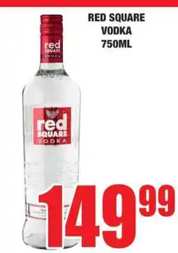 Boxer RED SQUARE VODKA 750ML offer