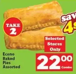 Check Save Econo Baked Pies Assorted offer