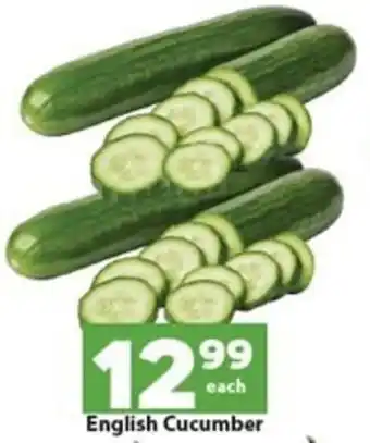 Check Save English Cucumber offer