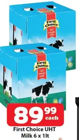 Check Save First Choice UHT Milk offer