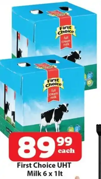 Check Save First Choice UHT Milk offer