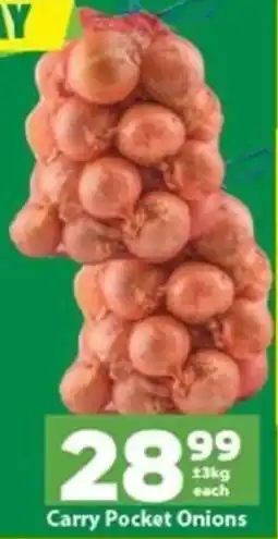 Check Save Carry Pocket Onions offer