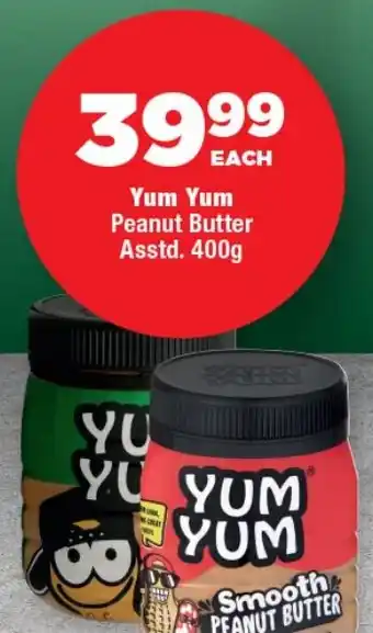 OK Foods Yum Yum Peanut Butter Asstd. offer