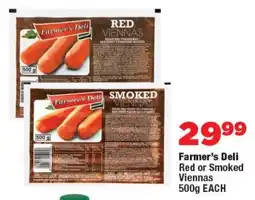 OK Foods Farmer's Deli Red or Smoked Viennas offer