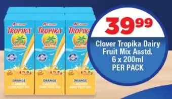 OK Foods Clover Tropika Dairy Fruit Mix Asstd. offer