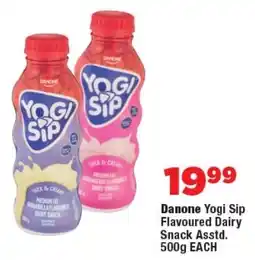 OK Foods Danone Yogi Sip Flavoured Dairy Snack Asstd. offer