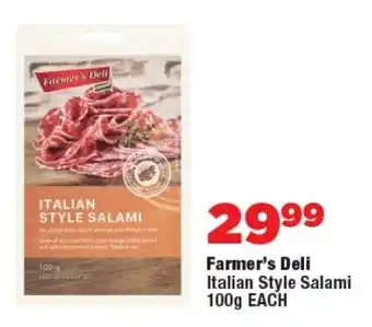 OK Foods Farmer's Deli Italian Style Salami offer