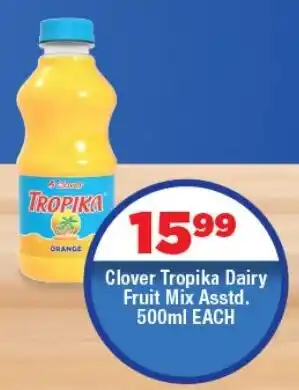 OK Foods Clover Tropika Dairy Fruit Mix Asstd. offer