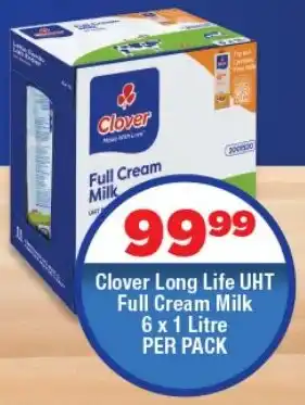 OK Foods Clover Long Life UHT Full Cream Milk offer