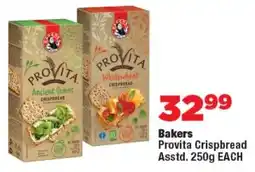 OK Foods Bakers Provita Crispbread Asstd. offer