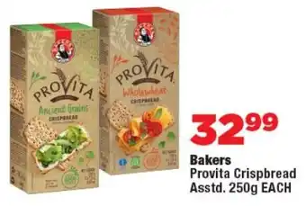 OK Foods Bakers Provita Crispbread Asstd. offer