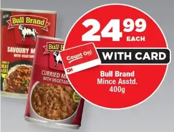 OK Foods Bull Brand Mince Asstd. offer