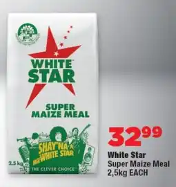 OK Foods White Star Super Maize Meal offer