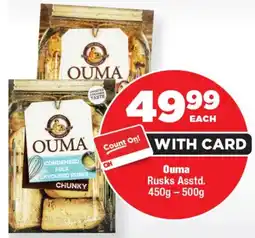 OK Foods Ouma Rusks Asstd. offer