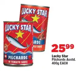OK Foods Lucky Star Pilchards Asstd. offer