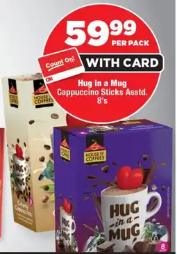 OK Foods Hug in a Mug Cappuccino Sticks Asstd. offer