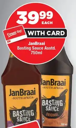 OK Foods JanBraai Basting Sauce Asstd. offer
