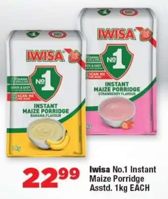 OK Foods Iwisa No.1 Instant Maize Porridge Asstd. offer