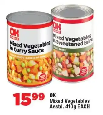 OK Foods OK Mixed Vegetables Asstd. offer