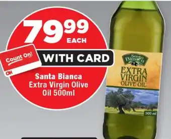 OK Foods Santa Bianca Extra Virgin Olive Oil offer