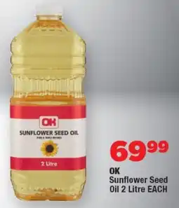OK Foods OK Sunflower Seed Oil offer