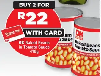 OK Foods OK Baked Beans in Tomato Sauce offer