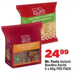 OK Foods Mr. Pasta Instant Noodles Asstd. offer