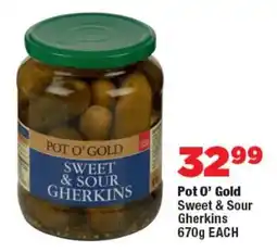 OK Foods Pot O' Gold Sweet & Sour Gherkins offer