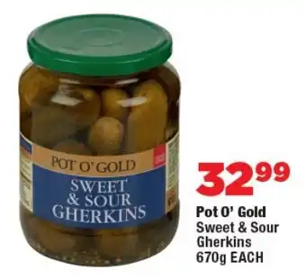 OK Foods Pot O' Gold Sweet & Sour Gherkins offer