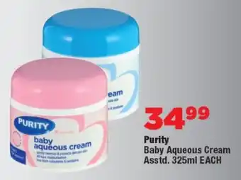 OK Foods Purity Baby Aqueous Cream Asstd. offer