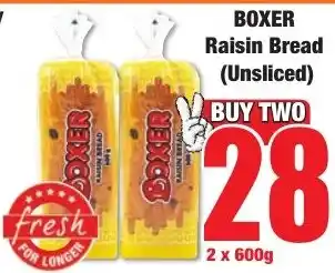 Boxer Superstores BOXER Raisin Bread offer