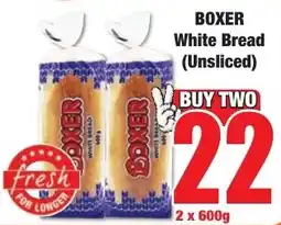 Boxer Superstores BOXER White Bread Unsliced offer