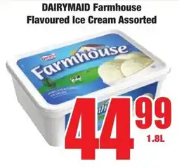 Boxer Superstores DAIRYMAID Farmhouse Flavoured Ice Cream Assorted offer
