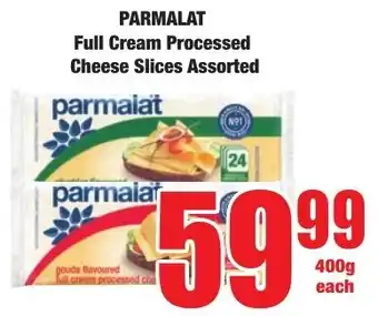 Boxer Superstores PARMALAT Full Cream Processed Cheese Slices Assorted offer