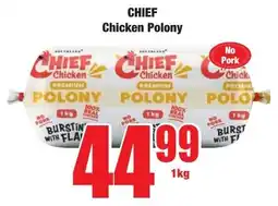 Boxer Superstores CHIEF Chicken Polony offer