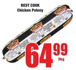 Boxer Superstores BEST COOK Chicken Polony offer