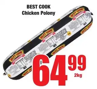 Boxer Superstores BEST COOK Chicken Polony offer