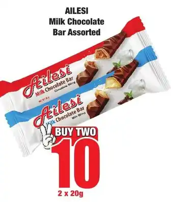 Boxer Superstores AILESI Milk Chocolate Bar Assorted offer