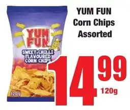 Boxer Superstores YUM FUN Corn Chips Assorted offer